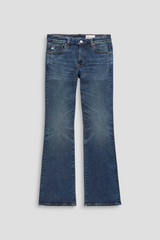 Dark Slate Gray Angel Low Rise Boot Cut | Downbeat Jeans