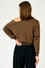 Lavender Favorite Off Shoulder Sweater Sweater