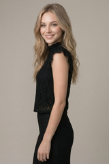 Love Letter Lace Sleeveless Top