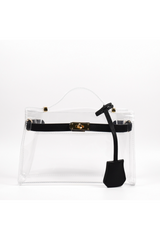 Mini Top Handle Clear Bag