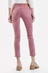 Misty Rose Blaire High Rise Slim Straight Jeans jeans