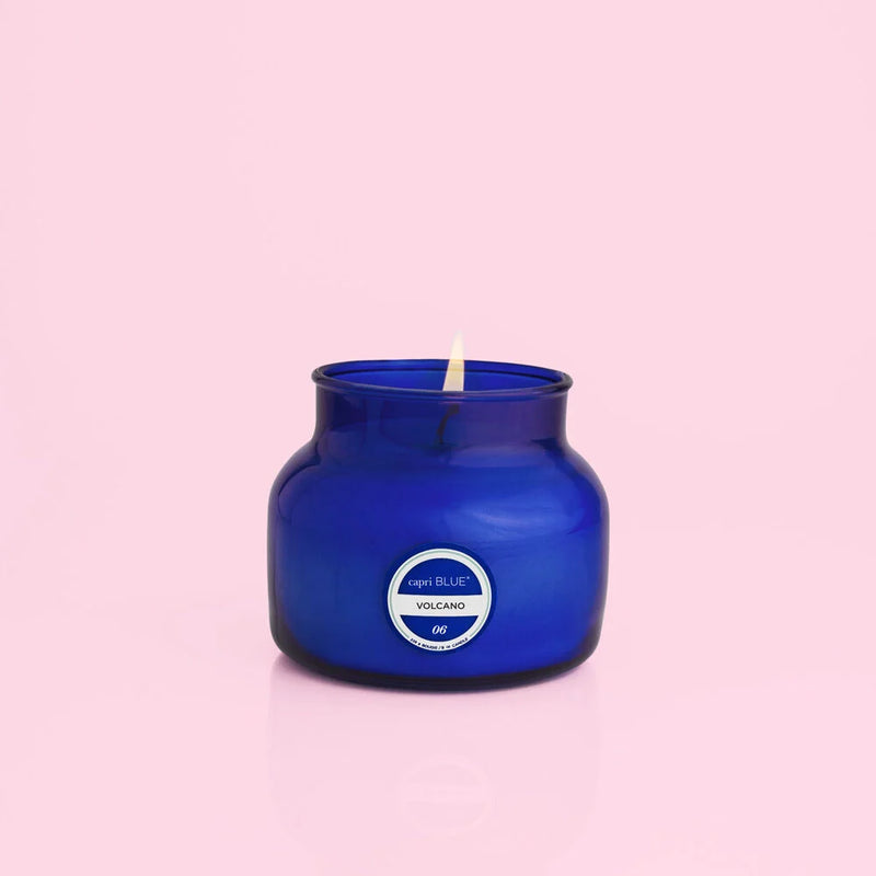 Misty Rose Volcano Petite candle