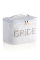 Light Gray Bride Cosmetic Case Cosmetic Bag