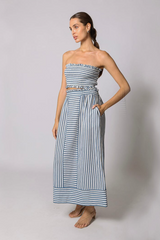 Gray Bristol Set in Vintage Blue Set