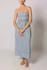 Gray Bristol Set in Vintage Blue Set