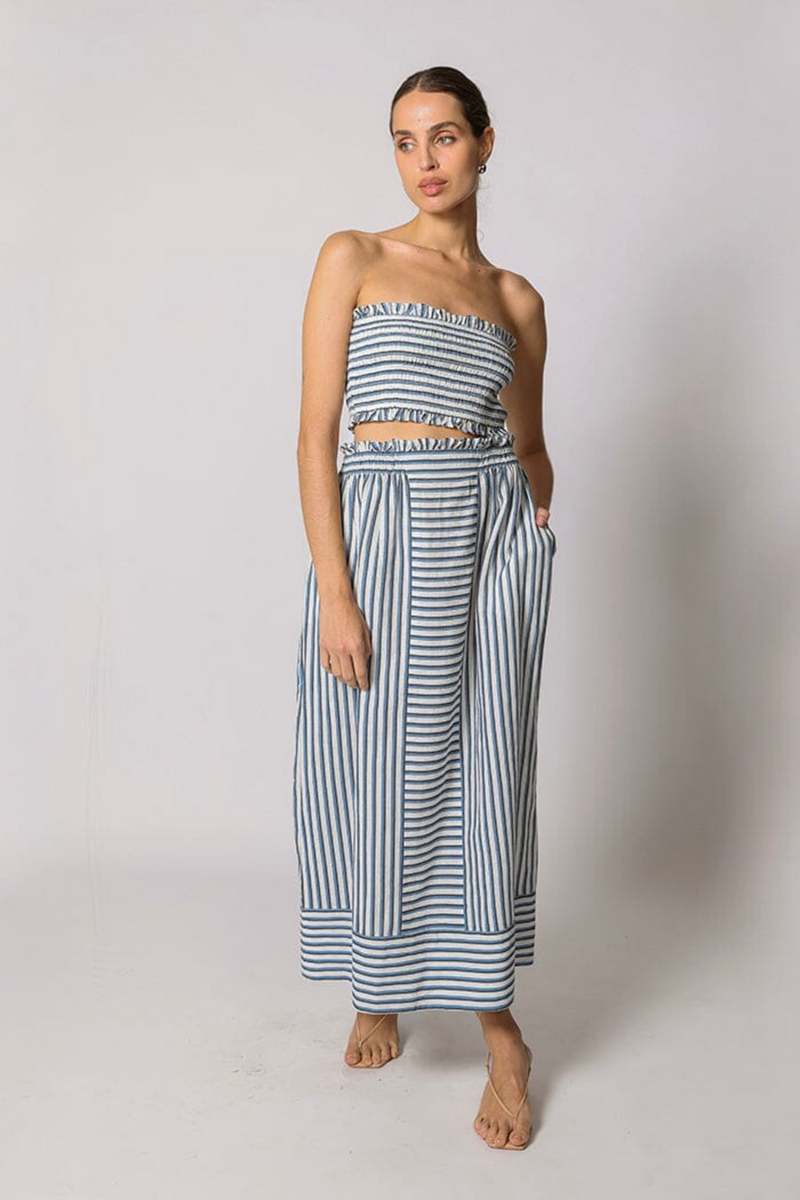 Gray Bristol Set in Vintage Blue Set