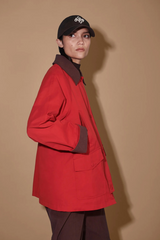Rosy Brown Rylan Mid Length Jacket Jacket