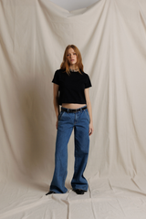 Sage 90's Jersey Crew T Shirt