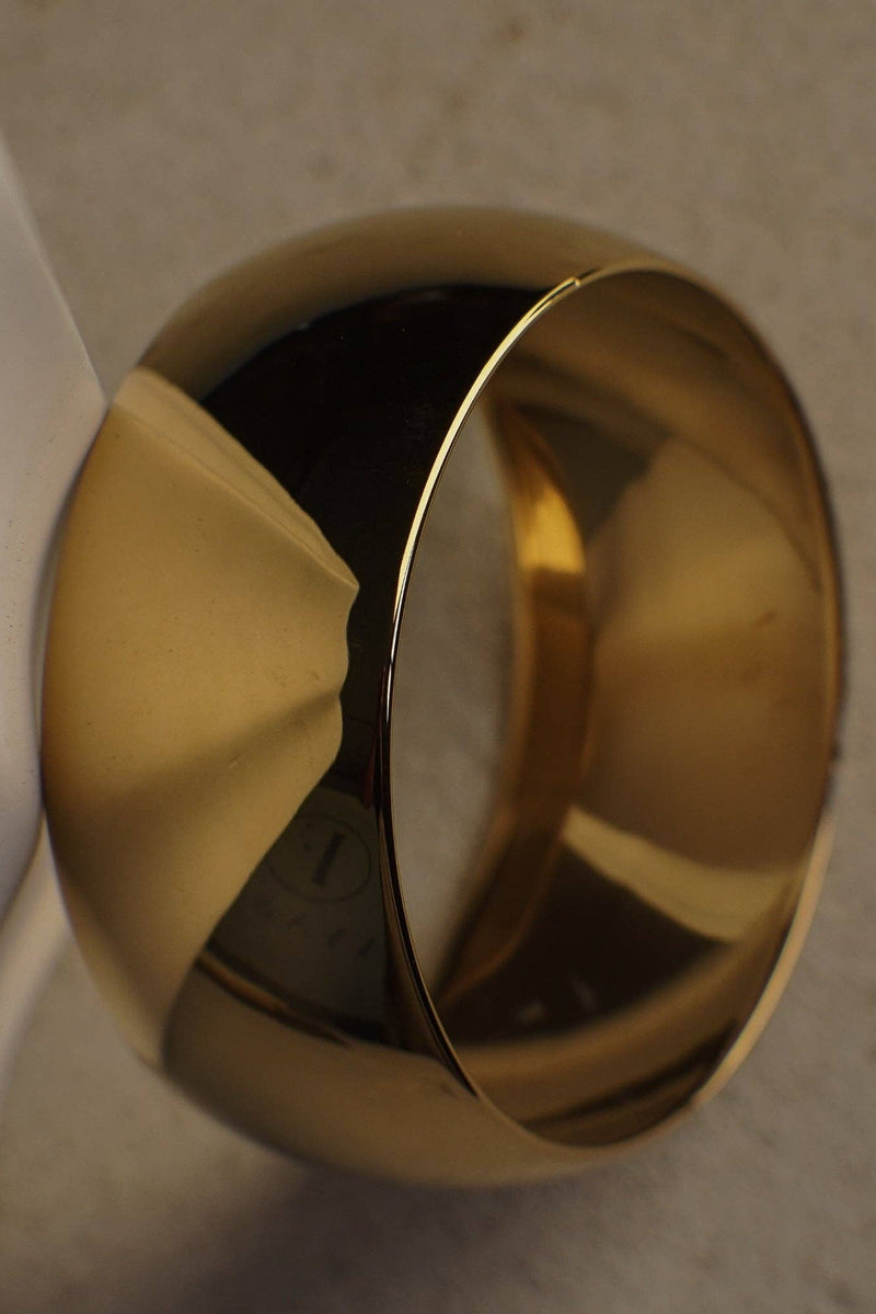 Dark Olive Green Justina Gold Dome Bangle Bracelet Bracelet