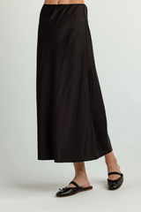 Black Lillie Skirt Midi Skirt
