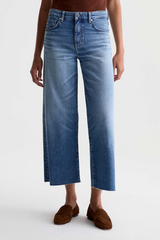 Lavender Saige Wide Leg Crop | 17 Years Duet Jeans