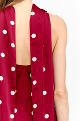 Magdalena Bias Cut Midi Dress Midi Dress