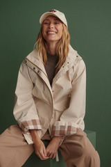 Dark Slate Gray Etta Short Rain Jacket Jacket