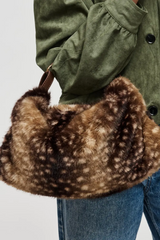 Nash Fawn Fur Purse
