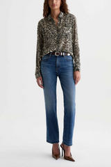 Lavender Brinley Mid-Rise Straight | Main Street Pant