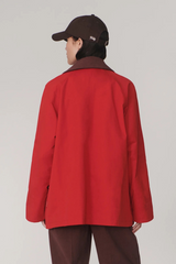 Gray Rylan Mid Length Jacket Jacket