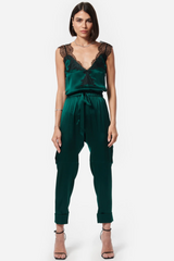 Dark Slate Gray Carmen Pant Pant