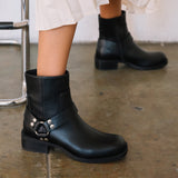 Dim Gray Mac Moto Boots Boots