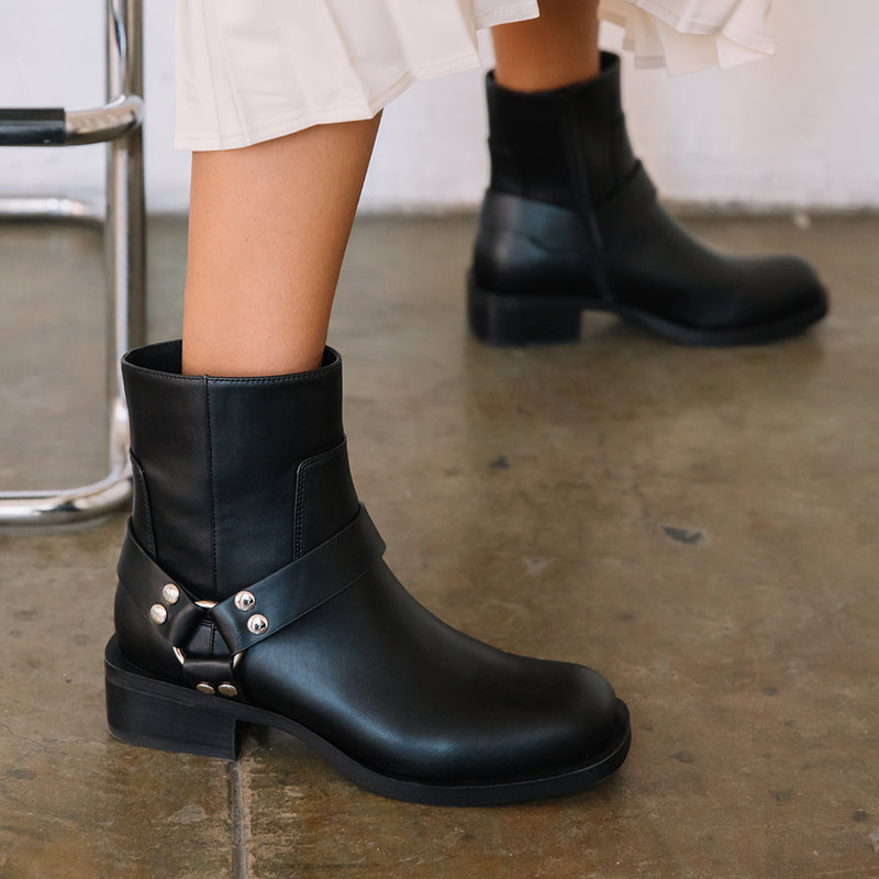 Dim Gray Mac Moto Boots Boots
