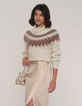 Gray Maeve Skirt Midi Skirt
