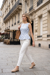 Gray The Classic Dot Top Top