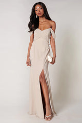 Light Gray Cherish Convertible Dress Formal Dress