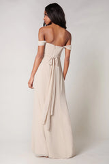 Light Gray Cherish Convertible Dress Formal Dress