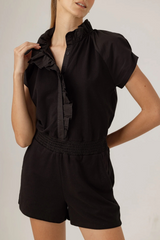 Gray Clemence Romper Romper