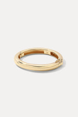 White Smoke Gold Cleo Cuff Bracelet Bracelet