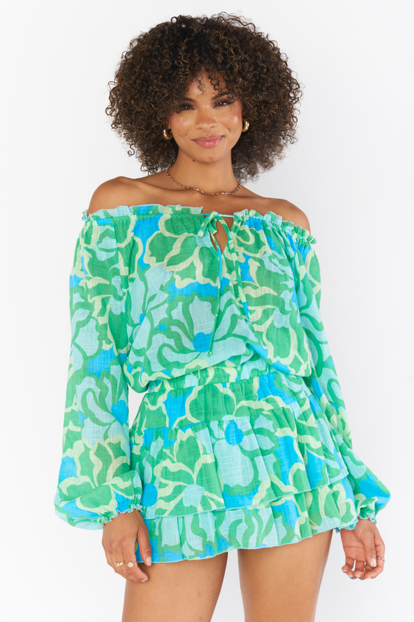 Medium Sea Green Nat Skort Skort