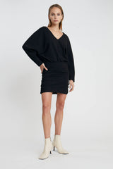 Light Gray Harmony Dress Mini Dress
