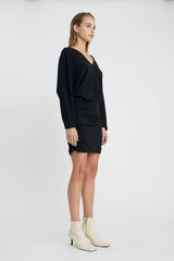 Light Gray Harmony Dress Mini Dress