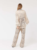 Beige Bailey Western Pant Pant
