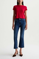 Lavender Farrah Boot Crop | Harmonica Jeans