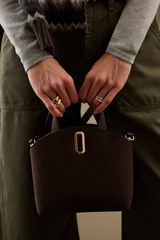 The Suede Heirloom Mini Tote