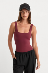 The Sculpting Modern Tank Bodysuit Bodysuit