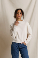 Arden French Terry Mock Neck Sweatshirt Sweatshirt