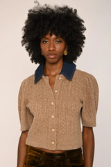 Rosy Brown Lane Cardigan Cardigan