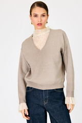 Gray Valentina Sweater Sweater