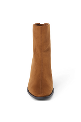 White Smoke Warren Ankle Boot | Brown Bootie
