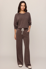 Dark Olive Green Hunter Knit Pant Pant