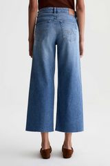 Lavender Saige Wide Leg Crop | 17 Years Duet Jeans