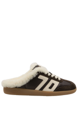 Black Easter FL Backless Sneaker | Coffee Butter Sneaker