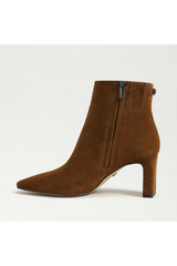 Saige Ankle Booties | Warm Nutmeg Suede