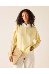 Antique White Delmar Sunshine Sweater Sweater