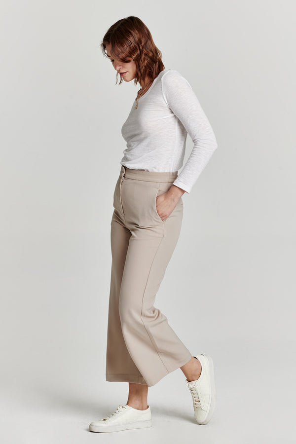 Light Gray Denali High Rise Pant Pant