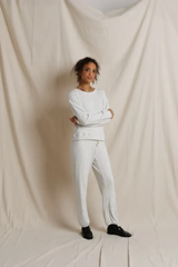 Dark Gray Brynn Mohair Pull On Sweatpants Lounge Pants