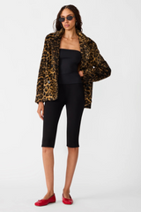 Lavender Madley Jacket in Cheetah Print Jacket