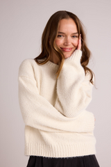 Light Gray Drop Shoulder Sweater Sweater