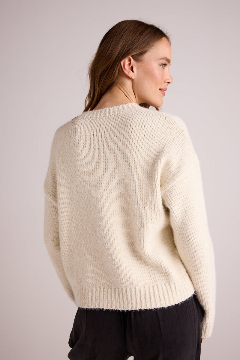 Gray Drop Shoulder Sweater Sweater